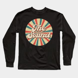 Circle Design Sound Proud Name Birthday 70s 80s 90s Styles Long Sleeve T-Shirt